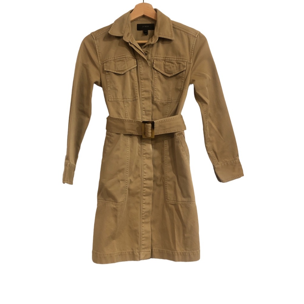 J.Crew Belted Shirtdress
